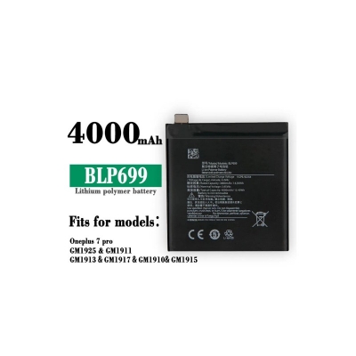 Picture of RT - BLP699 - 3880 mAh Replacement Battery For OnePlus 7 Pro Mobile Phone Battery