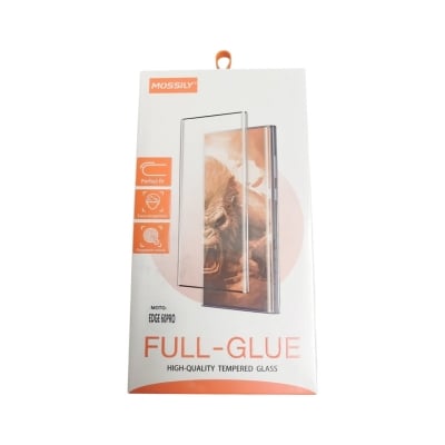 Picture of Mossily Motorola Edge 60 Pro Full Glue High Quality Curved Screen Tempered Glass