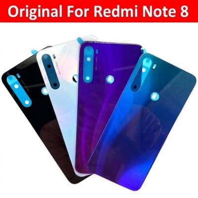 Picture of Backshell for Redmi Note 8 Replacement Glass Battery Back Cover For Xiaomi Redmi Note 8 Back Rear Glass