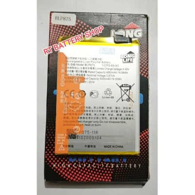 Picture of Long Life - BLP875 - 5000mAh Replacement Battery For Realme Q3s / Narzo 50 / Narzo 50 5G / Realme 9 5G Mobile Phone Battery