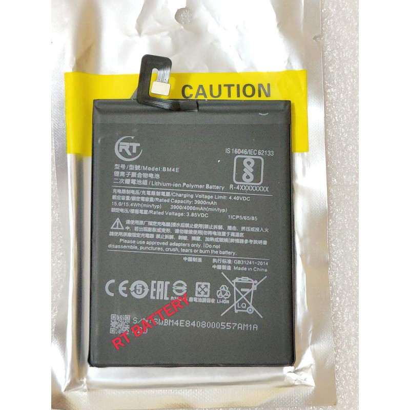 Picture of RT - BM4E 4000mAh Replacement Battery For Xiaomi POCO F1 Mobile Phone Batteries - 252809490