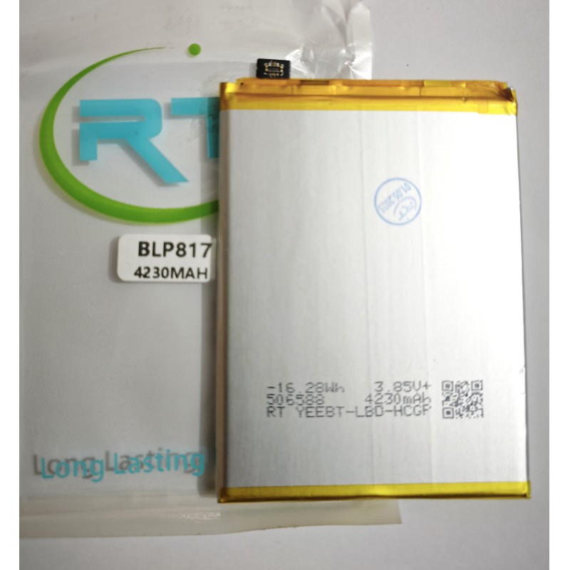 Picture of RT - BLP817 Oppo A3S / Oppo A15 / Oppo A15s / Oppo A16k / Oppo A16 / Oppo A16e / Oppo A35 Replacement Battery -  4230 mAh