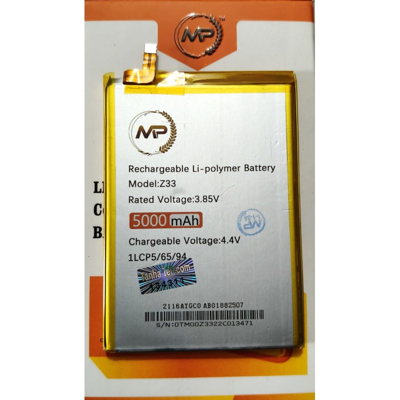 Picture of MP - Symphony Z33/Z45 Battery Mobile Phone Batteries - 5000mAh Replacement Battery