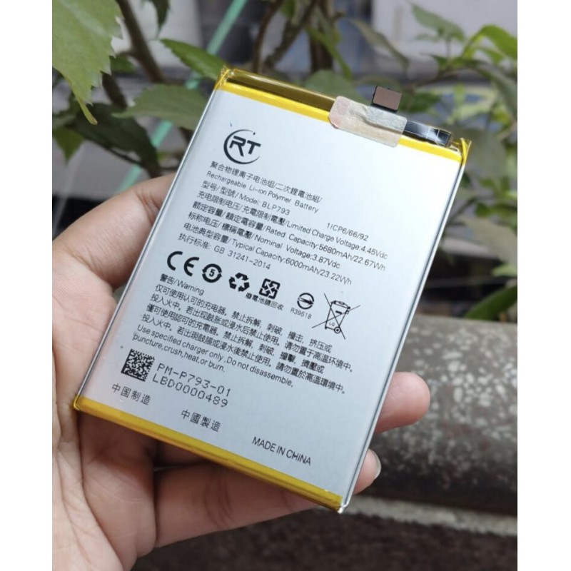 Picture of BLP793 For Realme C12 / Realme C15 / Realme C11 / Realme 7i  Replacement Battery - 6000mAh
