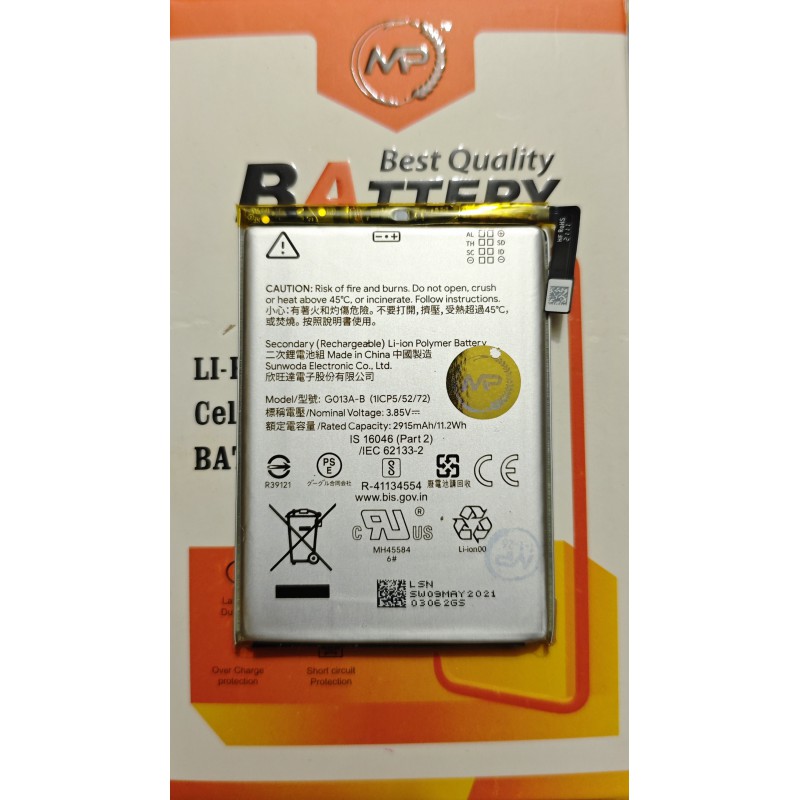 Picture of G013A-B Phone Batteries For Google Pixel 3 Replacement Phone Battery