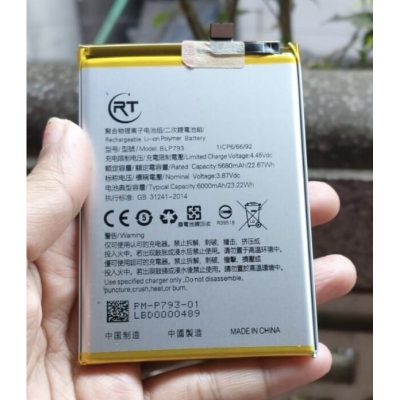 Picture of BLP793 For Realme C12 / Realme C15 / Realme C11 / Realme 7i  Replacement Battery - 6000mAh