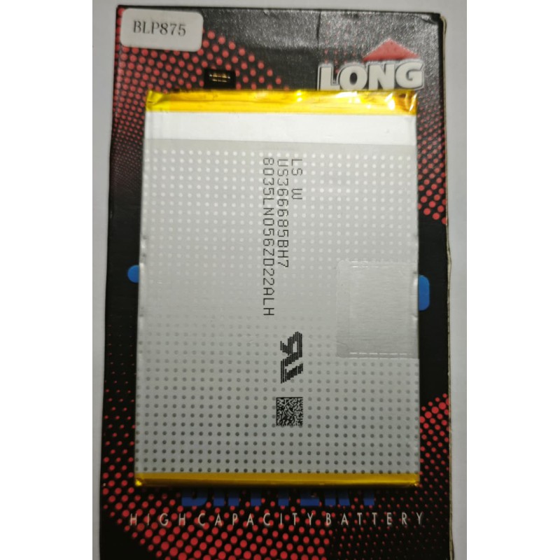 Picture of Long Life - BLP875 - 5000mAh Replacement Battery For Realme Q3s / Narzo 50 / Narzo 50 5G / Realme 9 5G Mobile Phone Battery