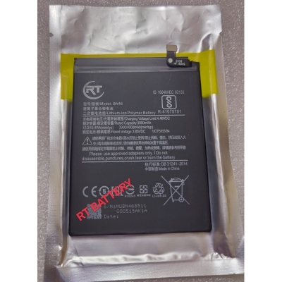 Picture of For Xiaomi Redmi Note 8 Redmi Note 8T BN46 Battery Capacity 4000mAh High Quality Phone Replacement Battery