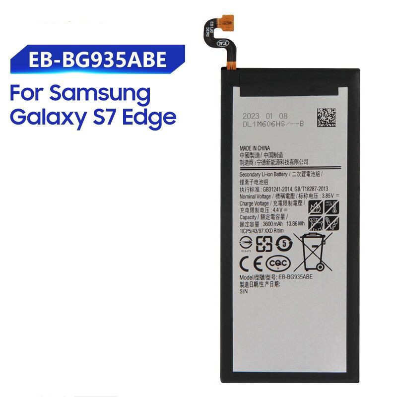 Picture of RT - For Samsung Galaxy S7 Edge Mobile Phone Battery EB-BG935ABE - 3600mAh Replacement Battery