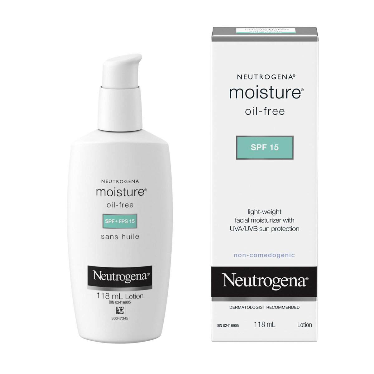 Picture of Neutrogena Oil-Free Moisture Broad Spectrum SPF 15 115g
