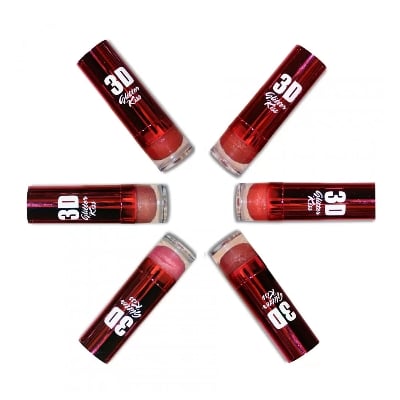 Picture of W 7 Cosmetics 3D Glitter Kiss Lipstick - 3G