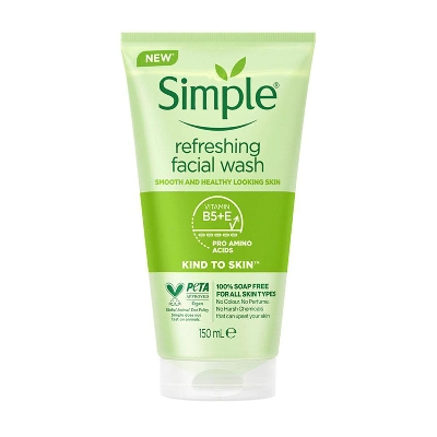 Picture of Simple Kind to Skin Refreshing Facial Gel Wash 150ml