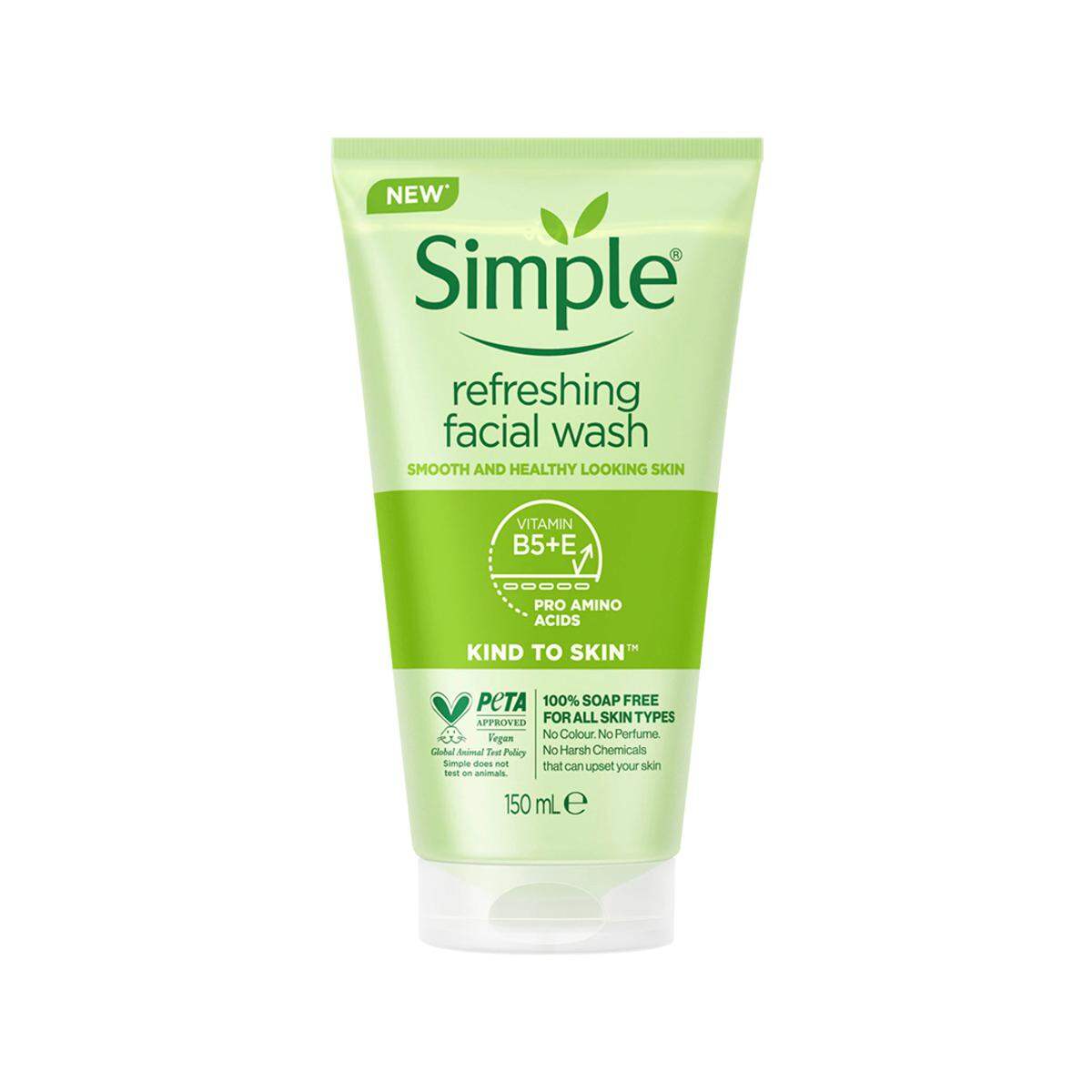 Picture of Simple Kind to Skin Refreshing Facial Gel Wash 150ml