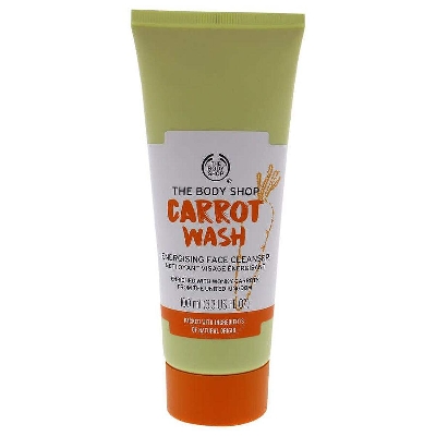 Picture of The Body Shop Carrot Wash Energizing Face Cleanser for Unisex - 100ml