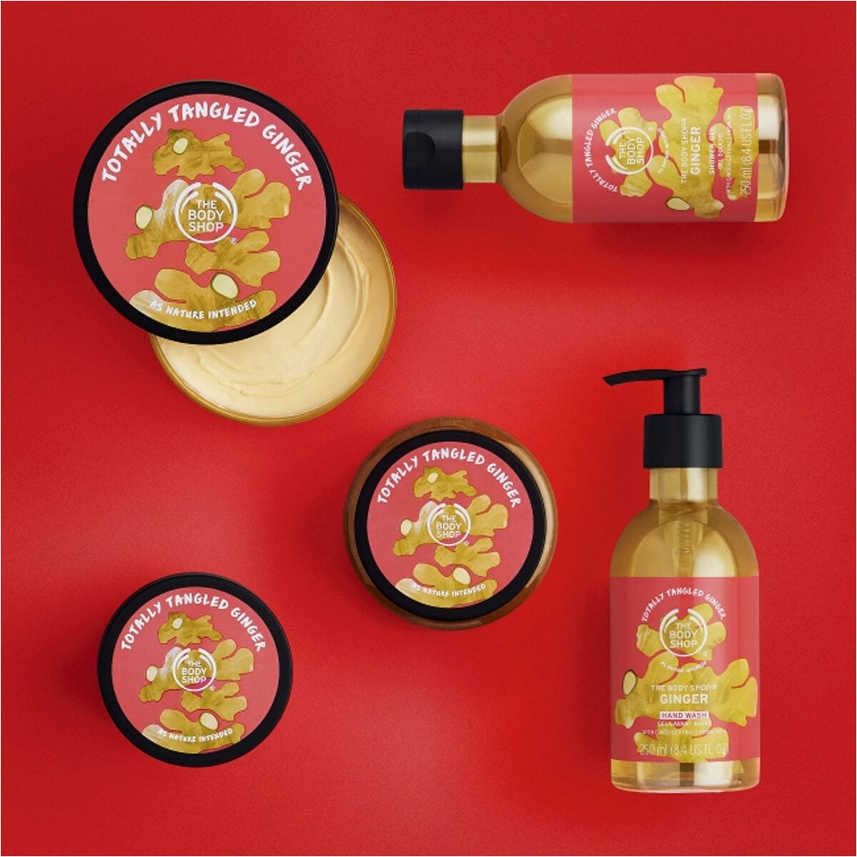 Picture of The Body Shop Special Edition Totally Tangled Ginger Shower Gel 250ml