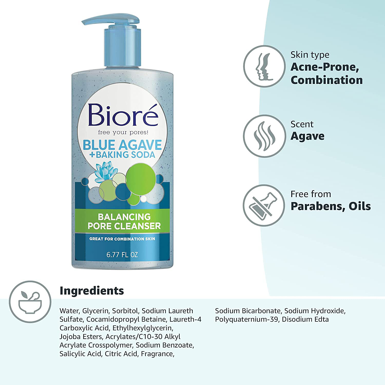 Picture of Biore Baking Soda Liquid Cleanser 200ml