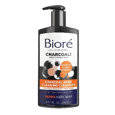 Picture of Biore Charcoal Acne Clearing Cleanser 200ml