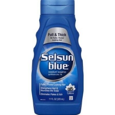 Picture of Selsun Blue Full And Thick Dandruff Shampoo 325 Ml Anti-Dandruff Hair Care Product