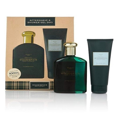 Picture of Woodspice Gentlemen Aftershave & Shower Gel Set