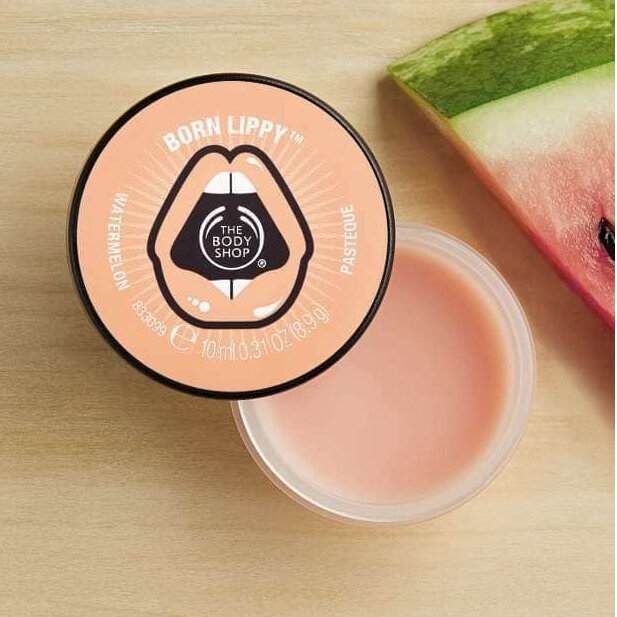 Picture of The Body Shop Born Lippy Lip Balm Pot - Watermelon