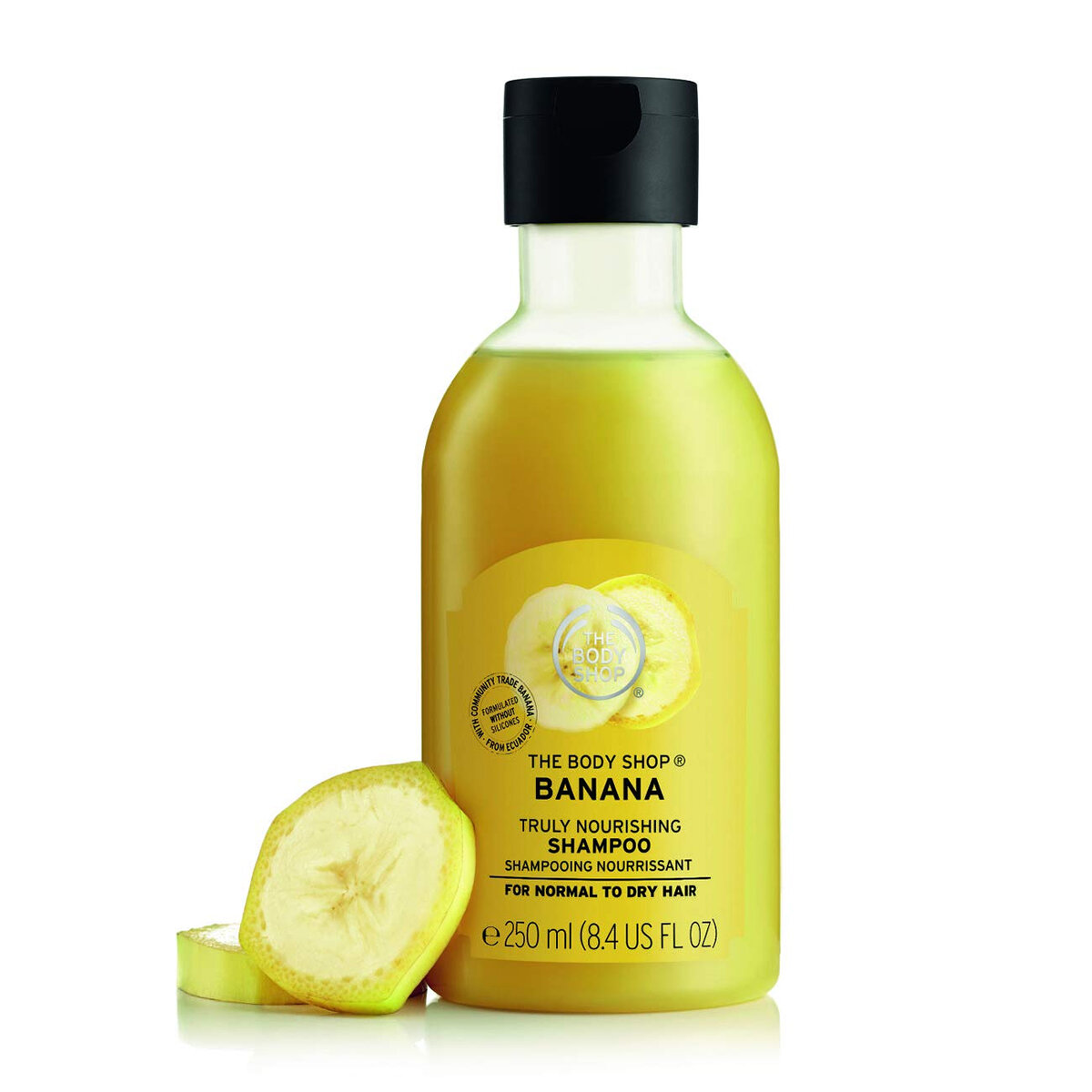 Picture of The Body Shop Banana Truly Nourishing Shampoo 250ml