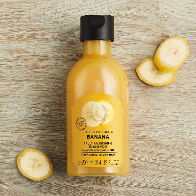 Picture of The Body Shop Banana Truly Nourishing Shampoo 250ml