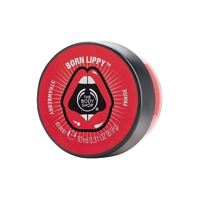 Picture of The Body Shop Born Lippy Lip Balm Pot - Strawberry