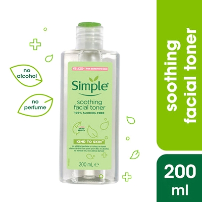 Picture of Simple Kind To Skin Soothing Facial Toner 200ml
