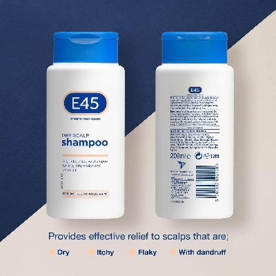 Picture of E45 Dry Scalp Shampoo 200ml