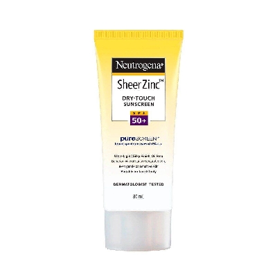 Picture of Neutrogena Sheer Zinc Dry Touch Sunscreen SPF50+ - 80ml
