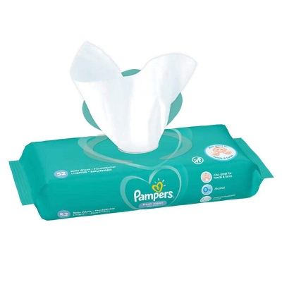 Picture of Pampers Wipes Fresh Clean Baby Scent 52Pcs
