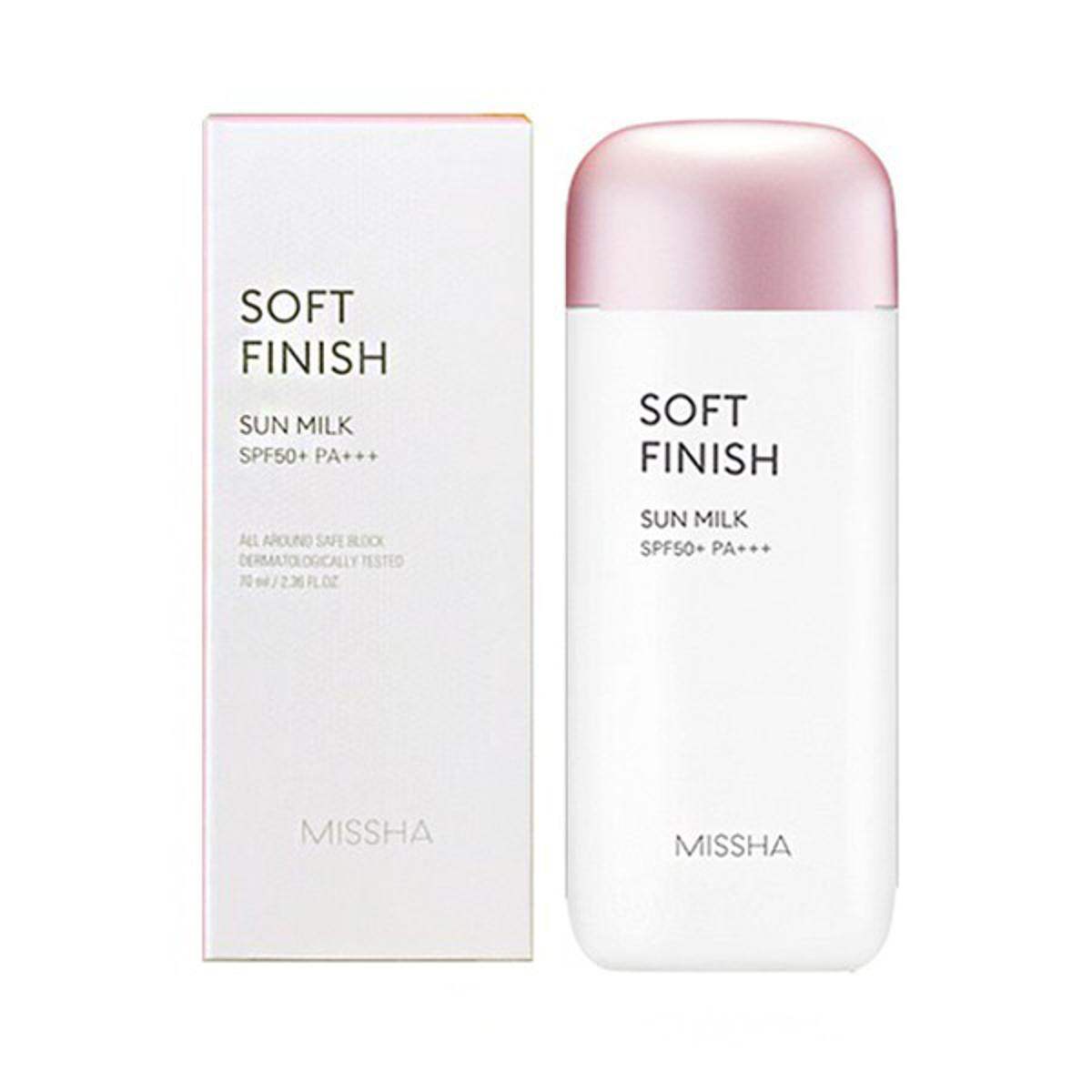 Picture of MISSHA All Around Safe Block Soft Finish Sun Milk SPF50+ PA+++ 70ml