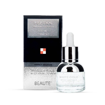 Picture of Beaute White Gold Peptide Repair Ampoule for Freckles and Melasma Treatment - 30ml