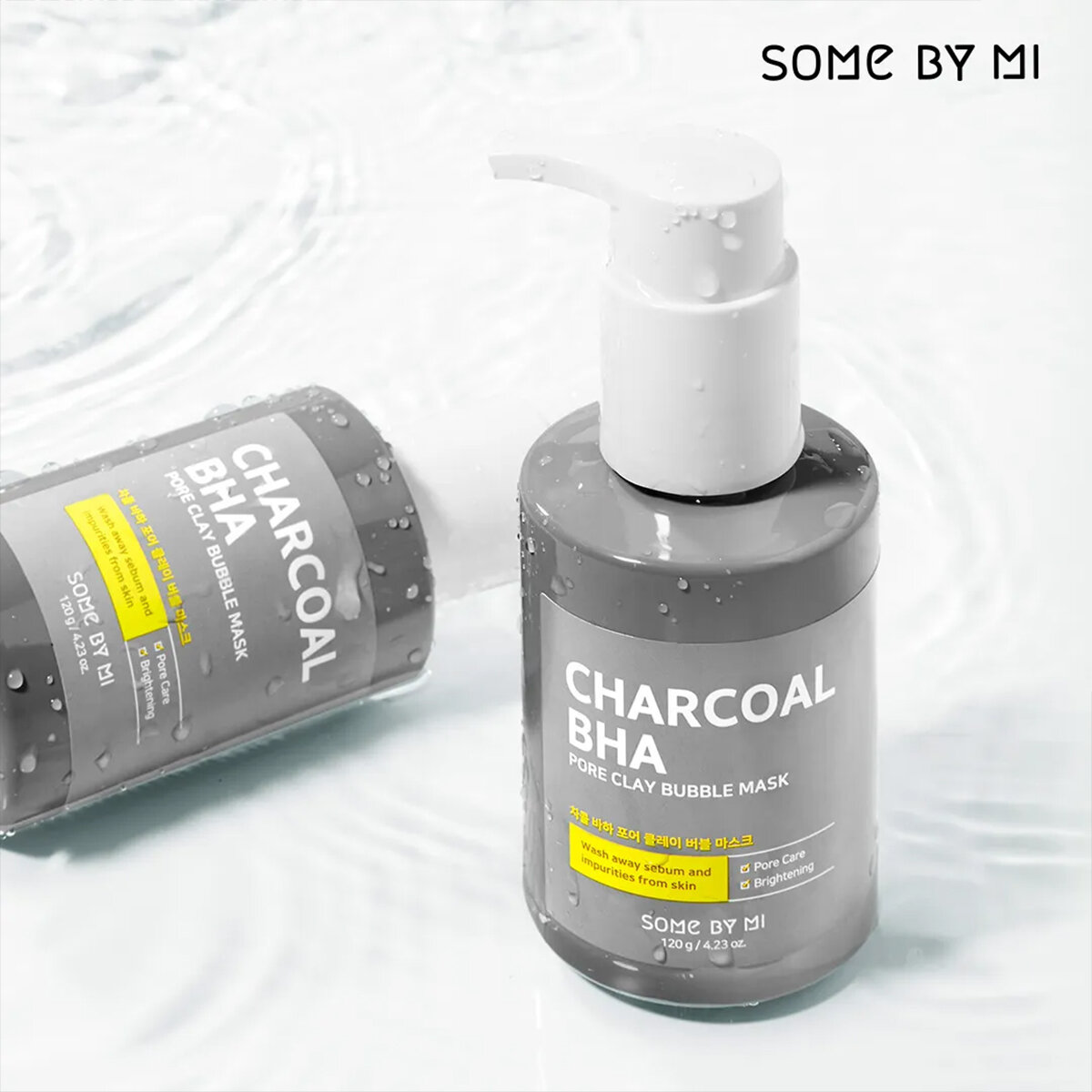 Picture of SOME BY MI Charcoal BHA Pore Clay Bubble masque 50ml