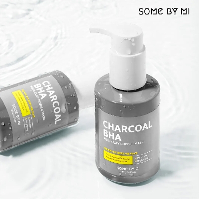 Picture of SOME BY MI Charcoal BHA Pore Clay Bubble masque 50ml