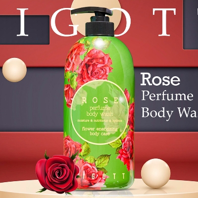Picture of Jigott Rose Perfume Body Wash 750ml