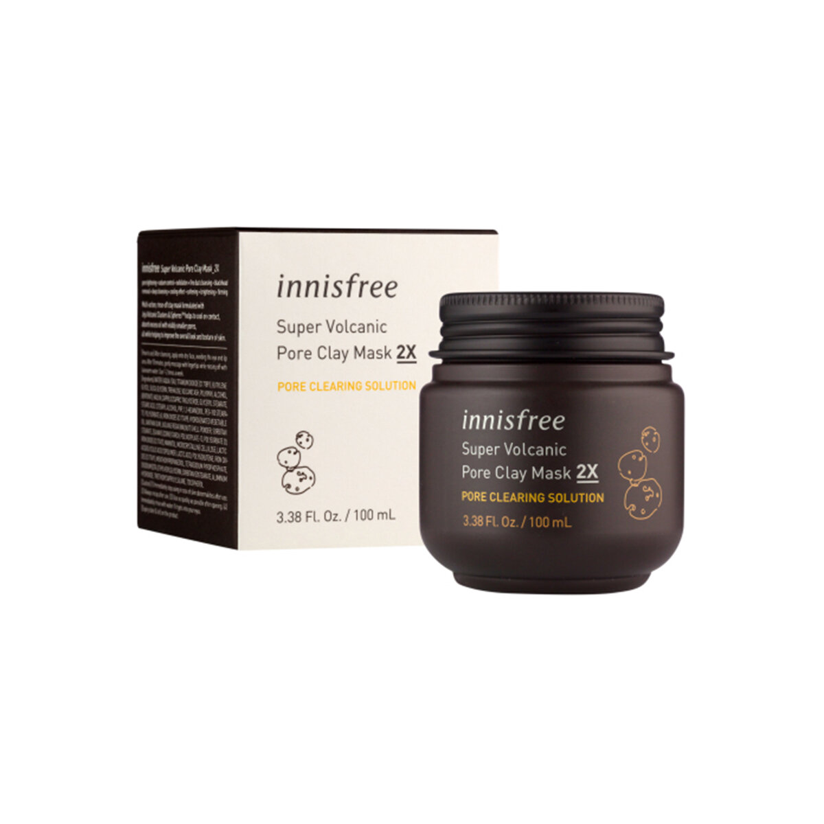 Picture of Innisfree Super Volcanic Pore Clay Mask 2x 100ml