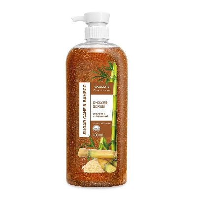 Picture of Watsons Sugar Cane & Bamboo Shower Scrub 700ml