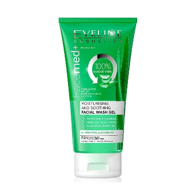 Picture of EVELINE Facemed+ Moisturising And Soothing Facial Wash Gel With Aloe Vera - 150ml