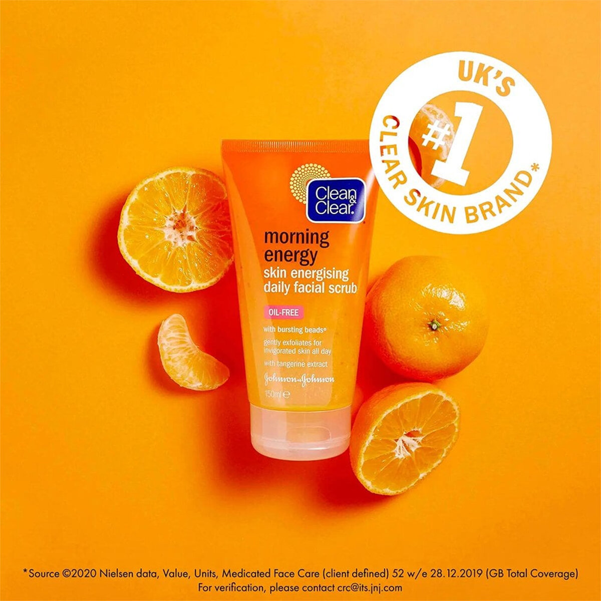 Picture of Clean & Clear Morning Energy Skin Energising Daily Facial Scrub 150ml