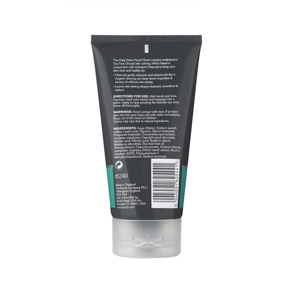 Picture of Boots Witch Hazel Charcoal Facial Wash - 150ml