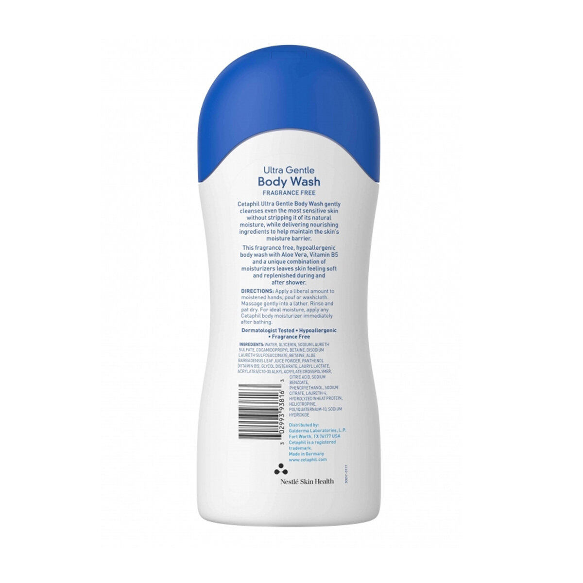 Picture of Cetaphil Fragrance Free Body Wash 500ml