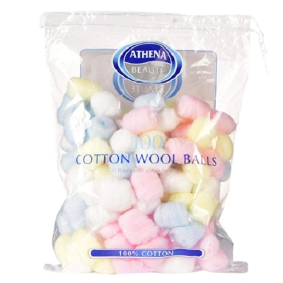 Picture of Athena Beaute Cotton wool balls - 100 pcs