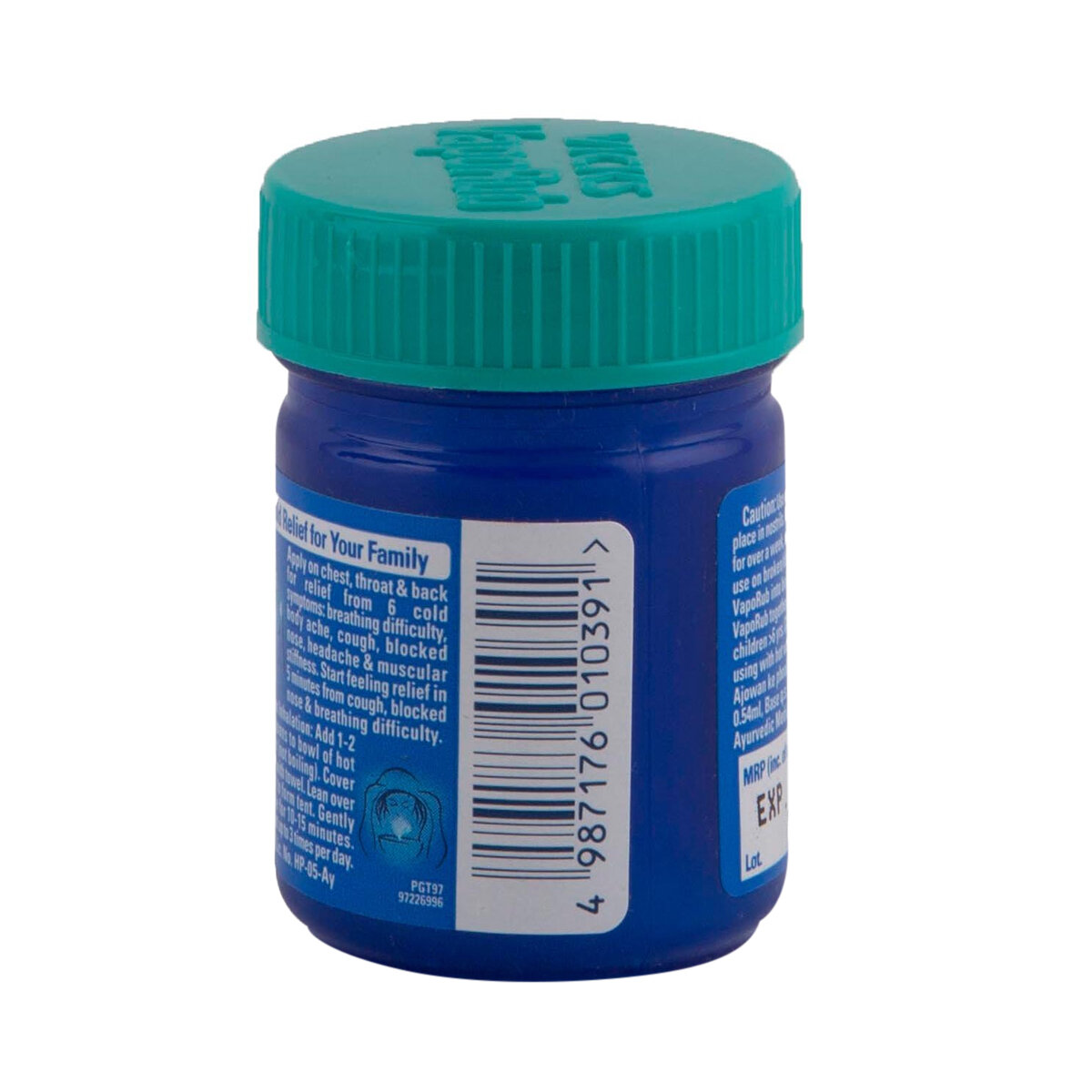 Picture of Vicks Vaporub Relieves 6 Cold Symptoms 25ml