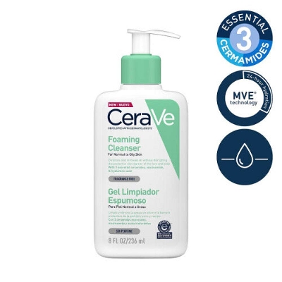 Picture of CeraVe Foaming Cleanser For Normal To Oily Skin 236ml