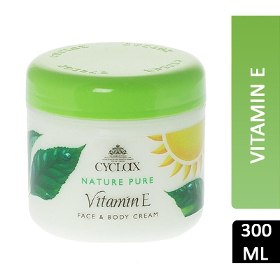 Picture of Cyclax Nature Pure Face & Body Cream Vitamin E 300ml