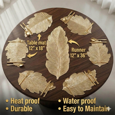 Picture of 6 pc mat 1 pc runner Dining Mat (7pc set)