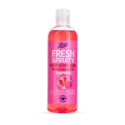 Picture of Boots Fresh & Fruity Raspberry & Pomegranate Shampoo - 500ml
