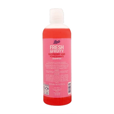 Picture of Boots Fresh & Fruity Raspberry & Pomegranate Shampoo - 500ml