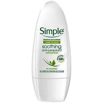 Picture of Simple Kind to Skin Soothing Anti-Perspirant Roll On